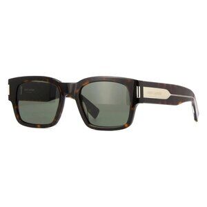 New SAINT LAURENT Havana Square SL 617 002 Sunglasses Women